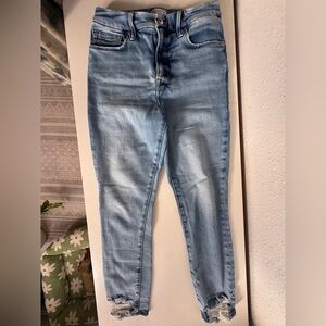 Good American Good Waist Skinny Crop